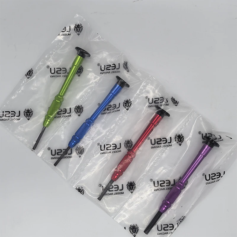 Llave de tornillo hexagonal exterior 1,7 2,0 2,5 3,0 MM manga tuerca herramienta modelo modificado LESU