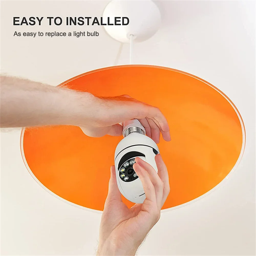 كاميرا مراقبة منزلية عالية الدقة للرؤية الليلية بالألوان الكاملة، كشف الصورة الذكية، تدعم التخزين السحابي وبطاقة الذاكرة #2