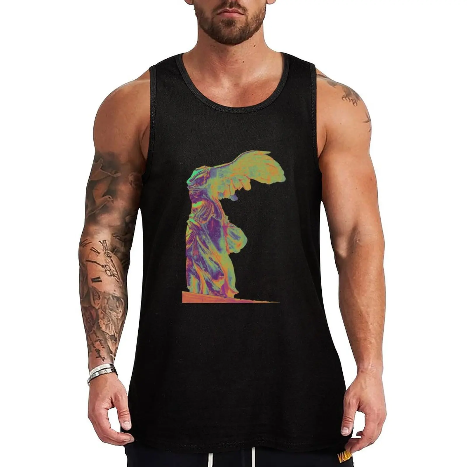 Winged Victory of Samothrace Premium Tank Top Beach Vacation Tank Top Casual Sleeveless Loose Top