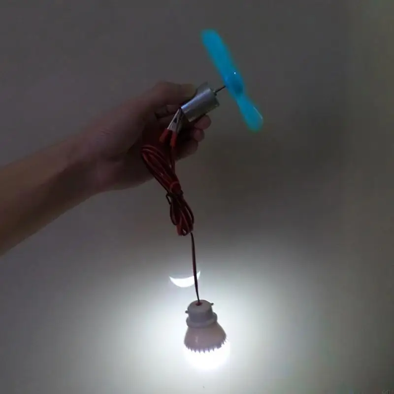 G8TA 6-9 В ветер для турбинного микродвигателя/мини-синего листового весла/диодов/кабелей 60 мм