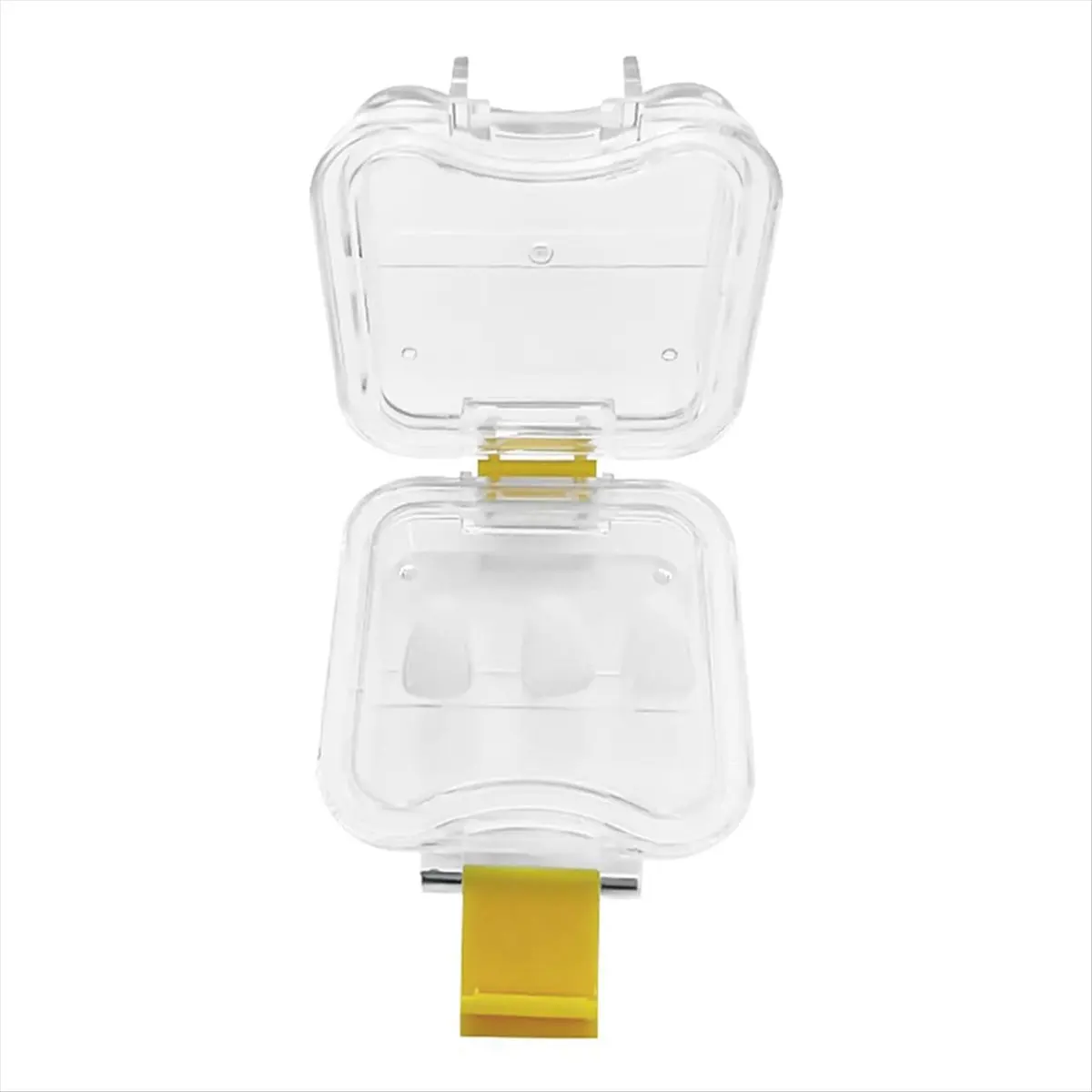 Dental Pillow Crown Box, 5Pcs Transparent Membrane Film Showcase Tooth Boxes Dental Crown and Bridge Box-A62I