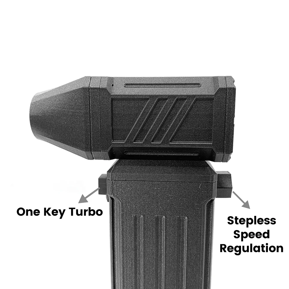 110000 RPM Handheld Brushless Motor Jet Fan 150W Turbofan High-Speed Dust Blower Keyboard Cleaning Tool with Type-C Interface