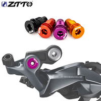 ZTTO 1 pcs Road Bike UT R8000 Rear Derailleur Rotation Shaft Bolt Aluminum Alloy Bicycle Shift RD Fixing Axle Screw M10x20.5mm