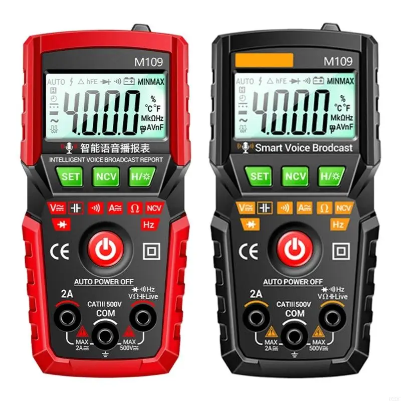 

02DC Digital Multimeter AC/DC Voltmeter Amp-Voltage Ohms Current Meter Electrical Voltage Outlet Circuit Tester