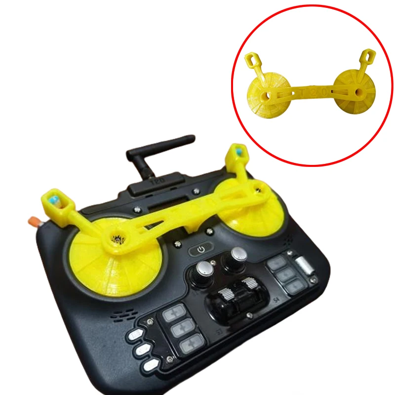 

1 шт., защитный чехол для джойстика с принтом, защита для большого пальца, чехол для рычага переключателя, защитный чехол для пульта дистанционного управления Jumper T20