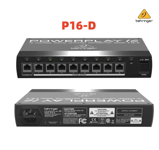 Behringer-Powerplay P16-M P16-I P16-D Mixer Pessoal Digital, P16-I