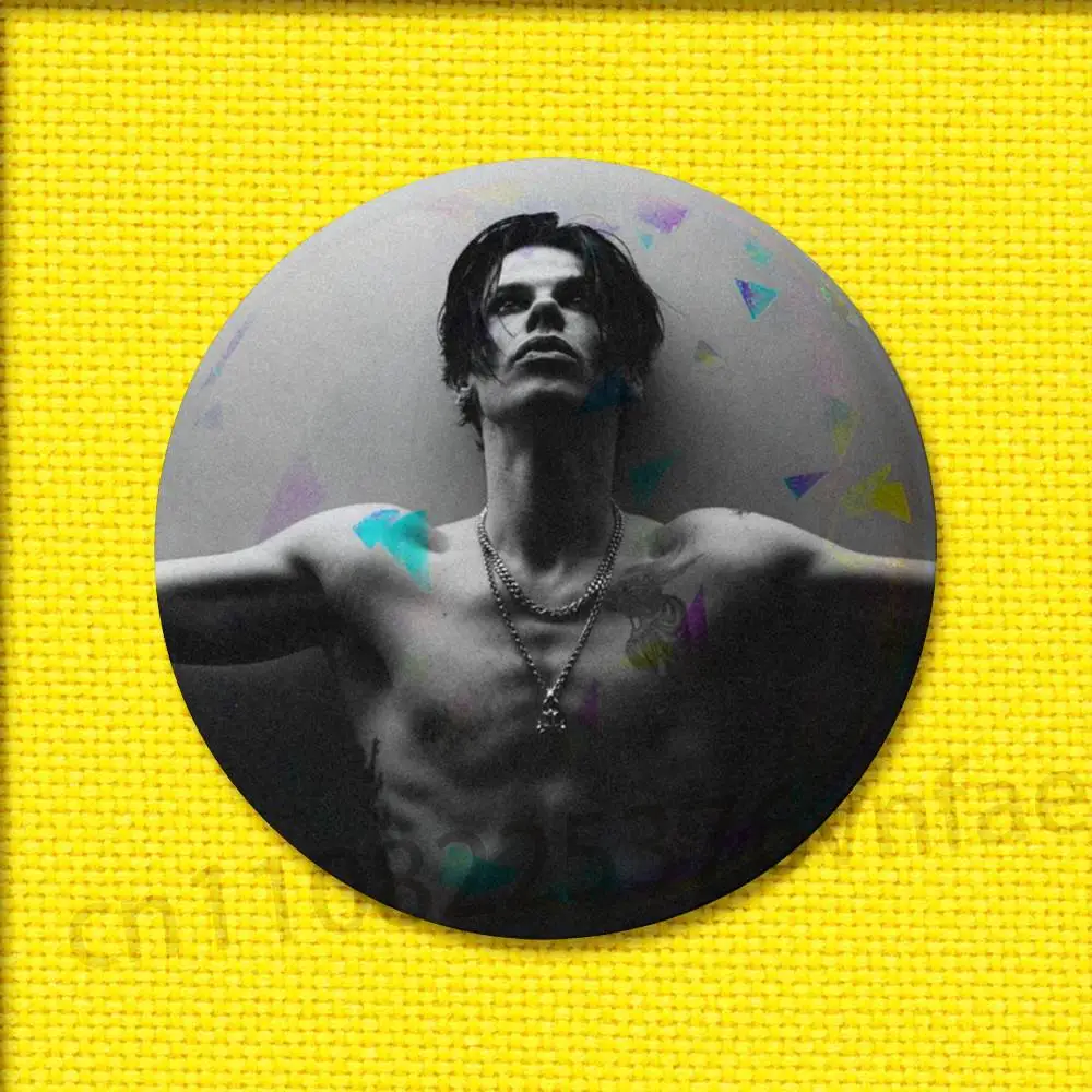 Y-YUNGBLUD Idols One More Time Badge For 58mm 32mm 44mm 25mm 75mm Round Pin Brooch Insignia Cover Cosplay