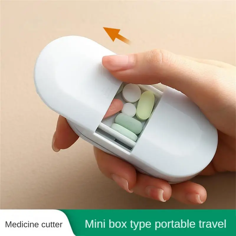 Box Moisture-proof Easy To Clean Easy To Take And Put In Operation No Need To Break Drug Storage Pill Box Convenient