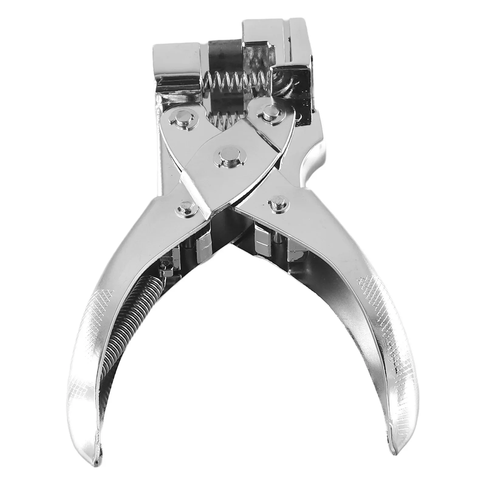 PVC Card T-Shape Hole Puncher 2mm 300*100*60mm Non-slip Handle Design Silver Without Burrs Zinc Alloy Brand New