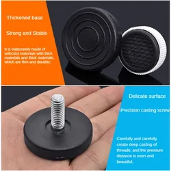 8pc/pack Anti-skid Furniture Adjustable Bolt Chair Feet Level Floor Protector Leg Pad Base M8 M6 Sofa Cabinet Table Mute Damping