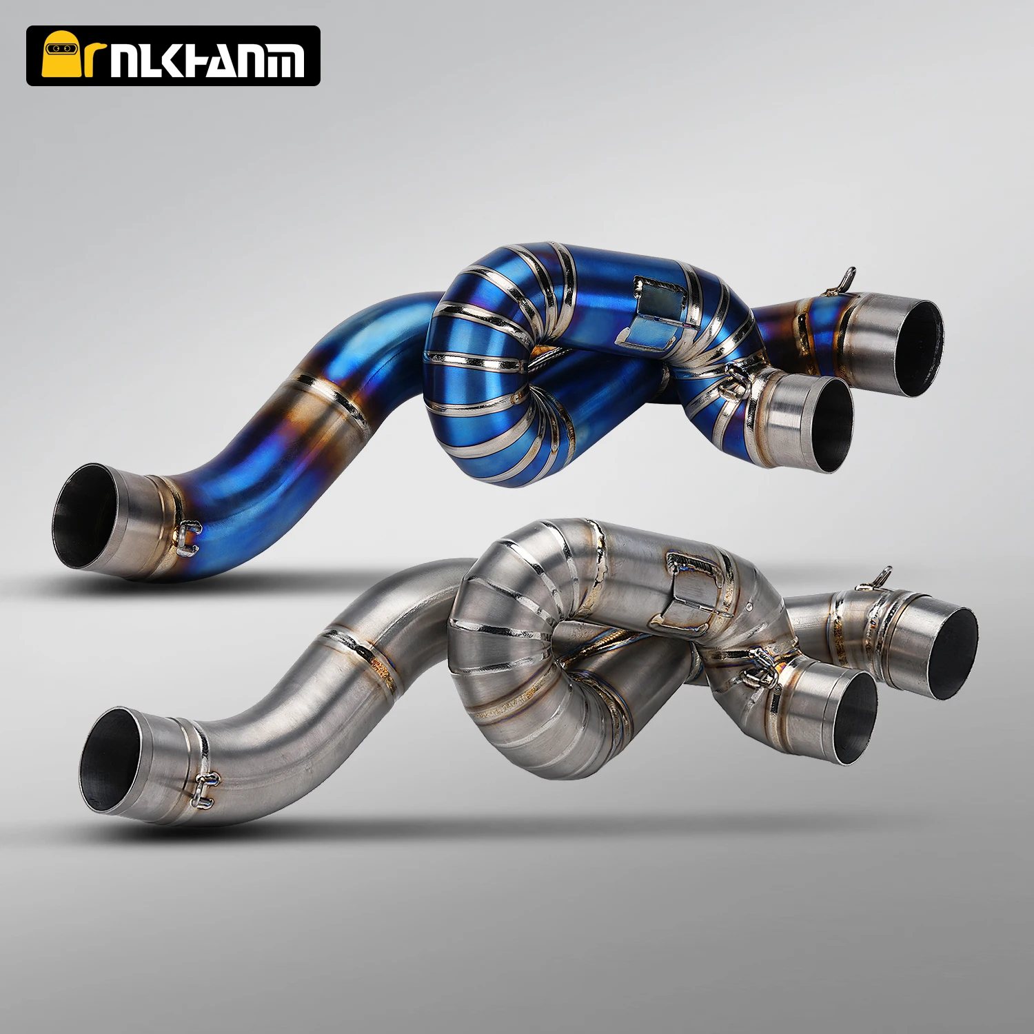 

Модификация выхлопной системы для мотоцикла Panigale V4: средняя часть из титанового сплава для Panigale V4, V4S / Streetfighter V4, V4S 2018-2024