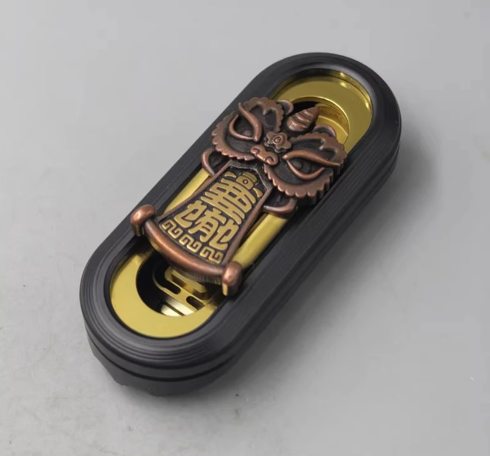 

Б/у EDC Wanwu Popping Lion Dance Fidget Slider Декомпрессионные игрушки