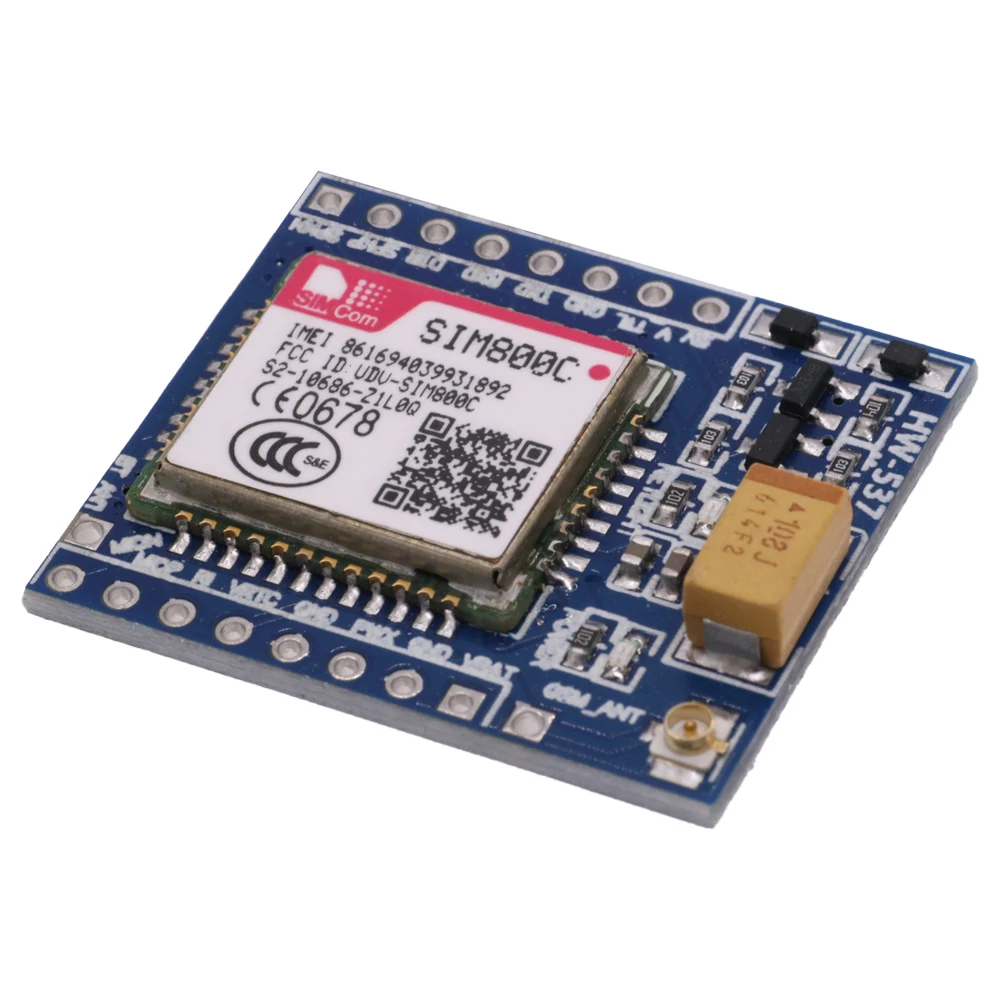 SIM800C GSM GPRS Module 5V/3.3V TTL Development Board IPEX With Bluetooth And TTS For Arduino STM32 C51