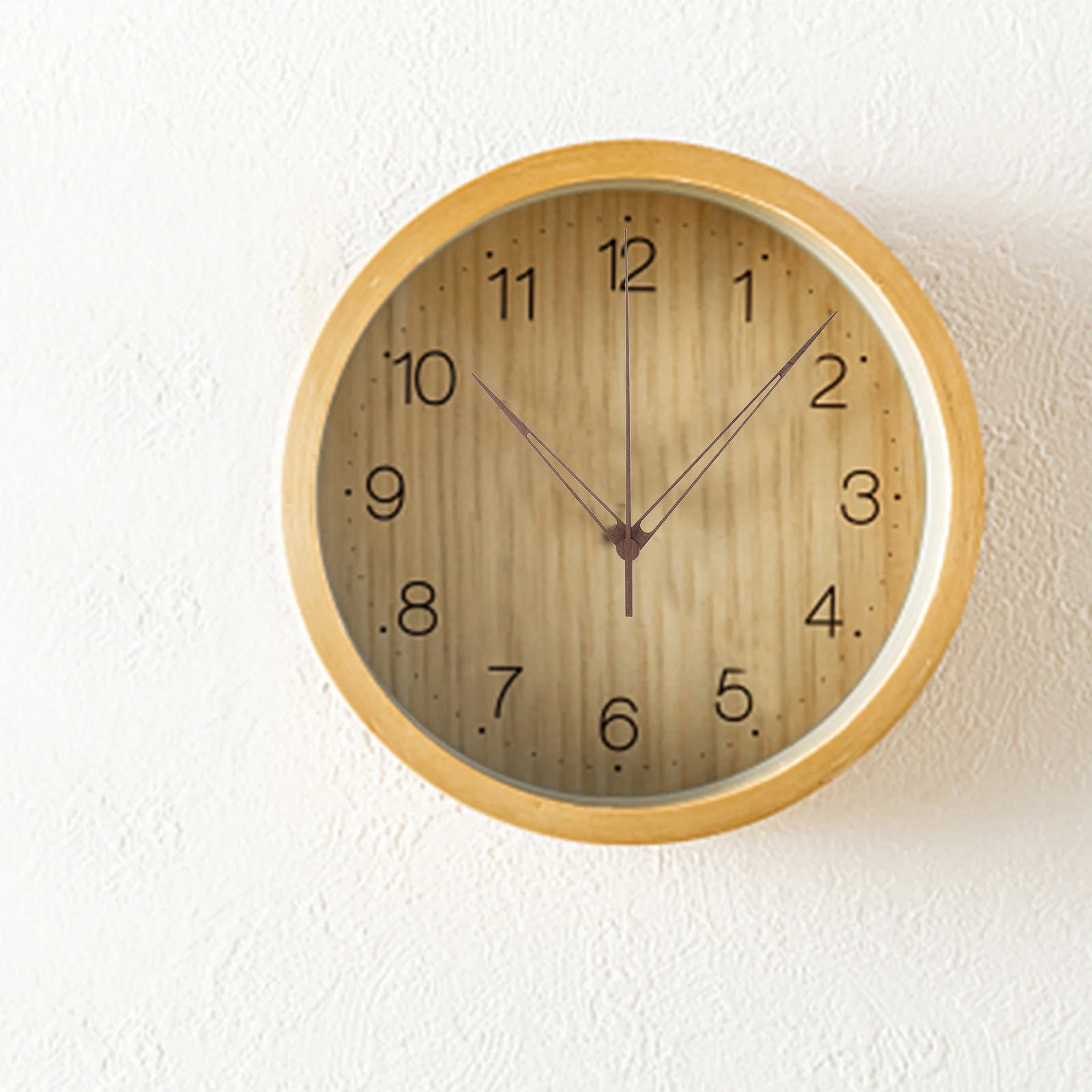 

5Sets Creative Wooden Clock Hands Cross Stitch Copper Sleeve DIY Kit for Home Office School Accurate Time Display Accessories