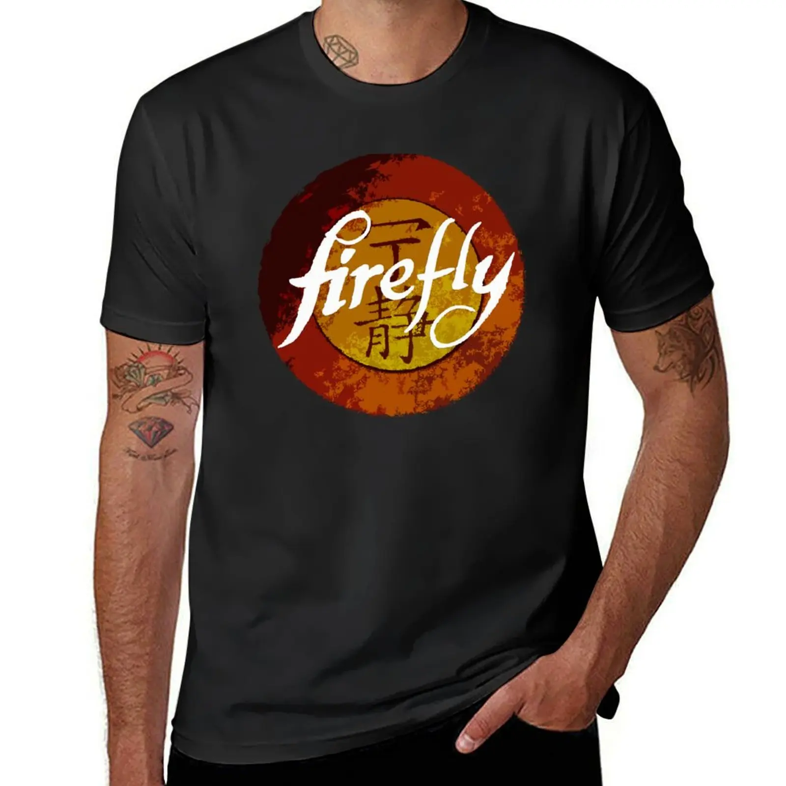 The One Season Only 'FIREFLY' T-Shirt funnys oversizeds men t shirt