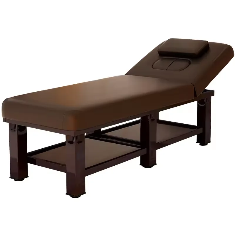 

Professional Wooden Stand, Exquisite Leather Production, Multiple Colors to Choose From, Massage Bed with Massage Function
