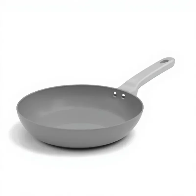 Trend Grey Non-stick Frying Pan Die-cast Aluminum Ceramic Coated PFOA-free Healthy Cooking Pan