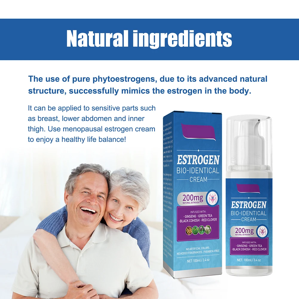 Menopause Relief Estrogen Cream Balances Hormone Levels Body Care Supplies