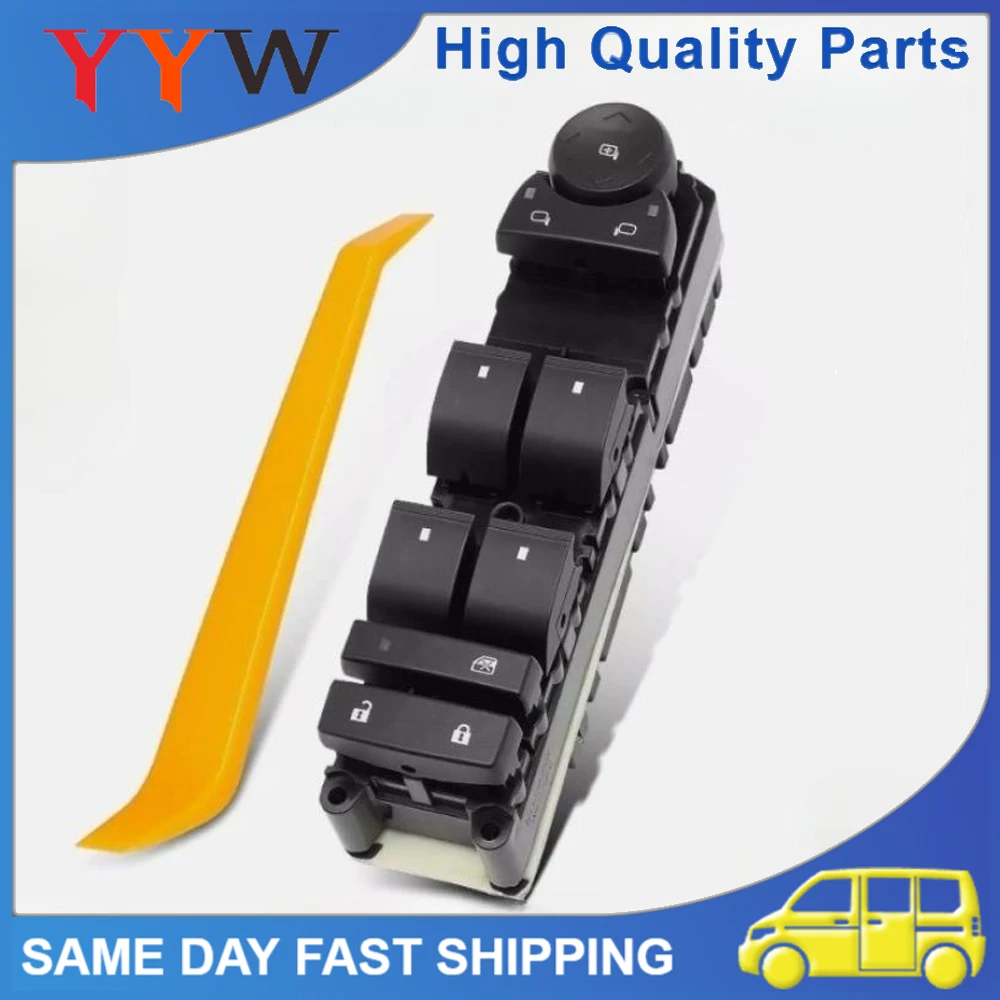 

Quality Car Front Left Power Window Switch For Chevy Silverado 1500 GMC Yukon Cadillac 4 Door Car Accessories