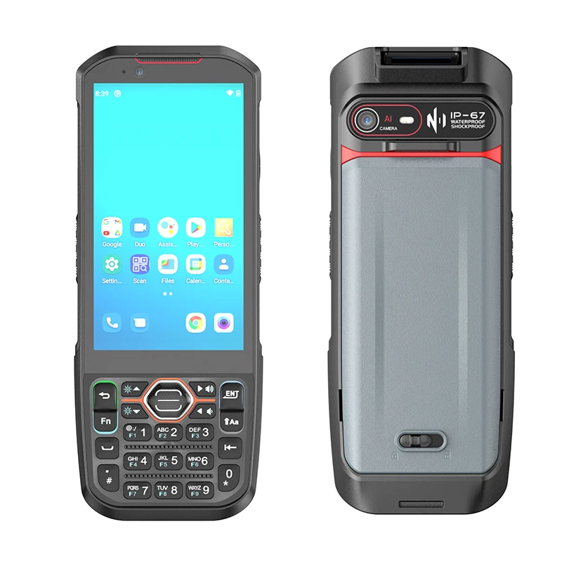 

PDA Handheld Terminal Wifi NFC 1D 2D QR Barcode Scanner Reader Rugged Device for Label Scan Reading