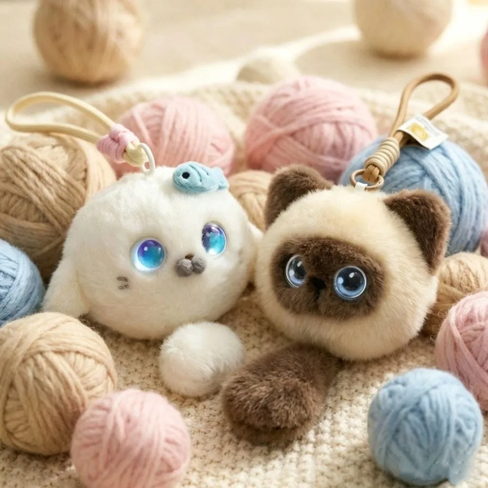 AI Continuous Dialogue AI Cat Plush Intelligent Voice Communication Personal Companion AI Cat Spirit Pendant