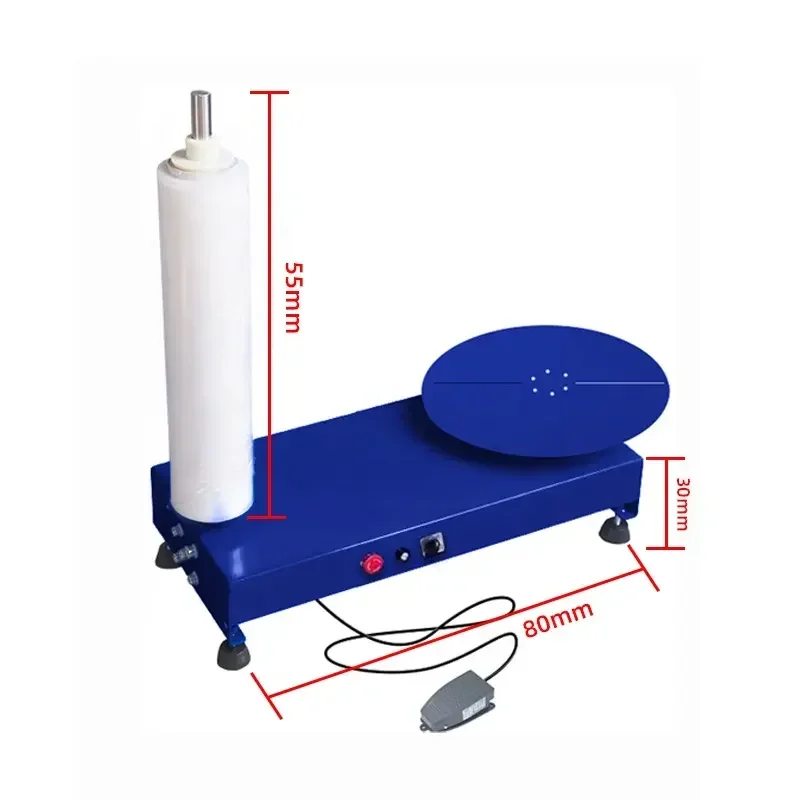 Portable Carton Packing Machine/wrapper Airport Luggage Wrap Stretch Wrapper for Export Manual Film Wrapping Machine