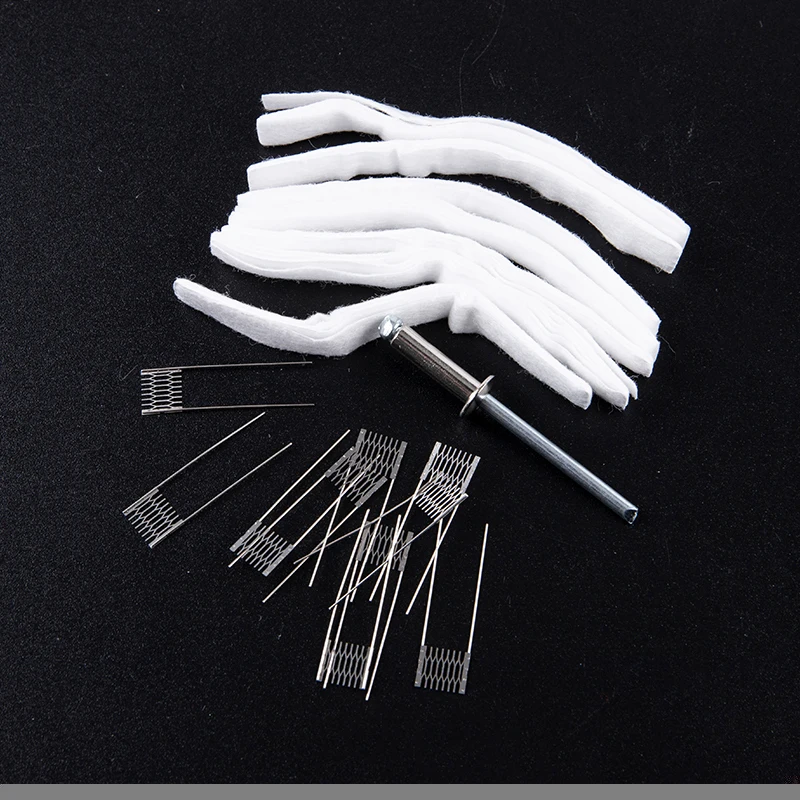 

DIY Tool Rebuild Kit Mesh Coil Resistance Wire 0.6-1.2ohm For Nautilus Film AVP