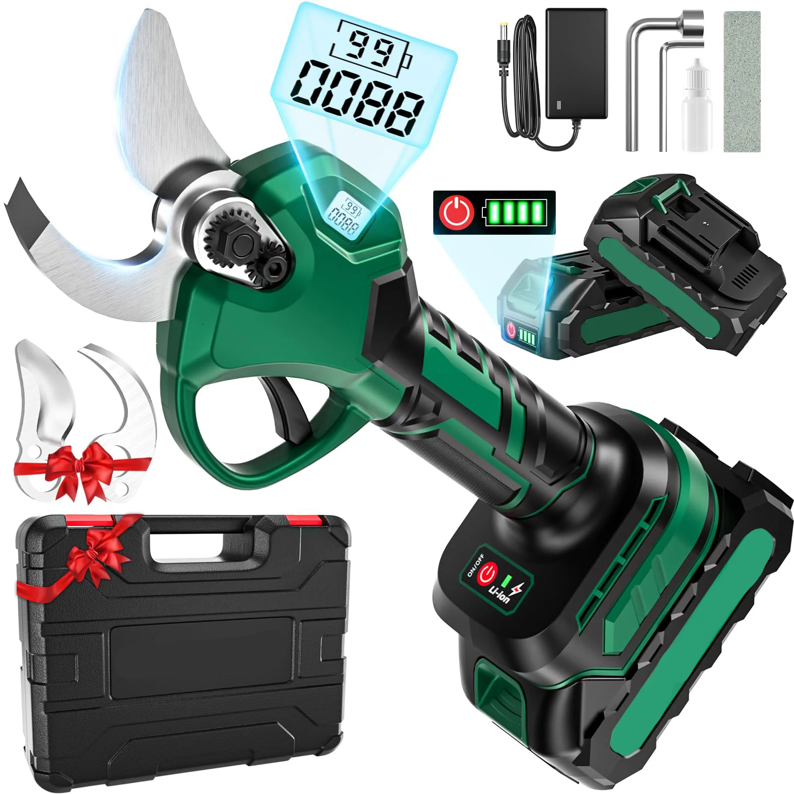 Custom 30mm 21V 35mm Electric Pruning Shears Garden Pruning SHears