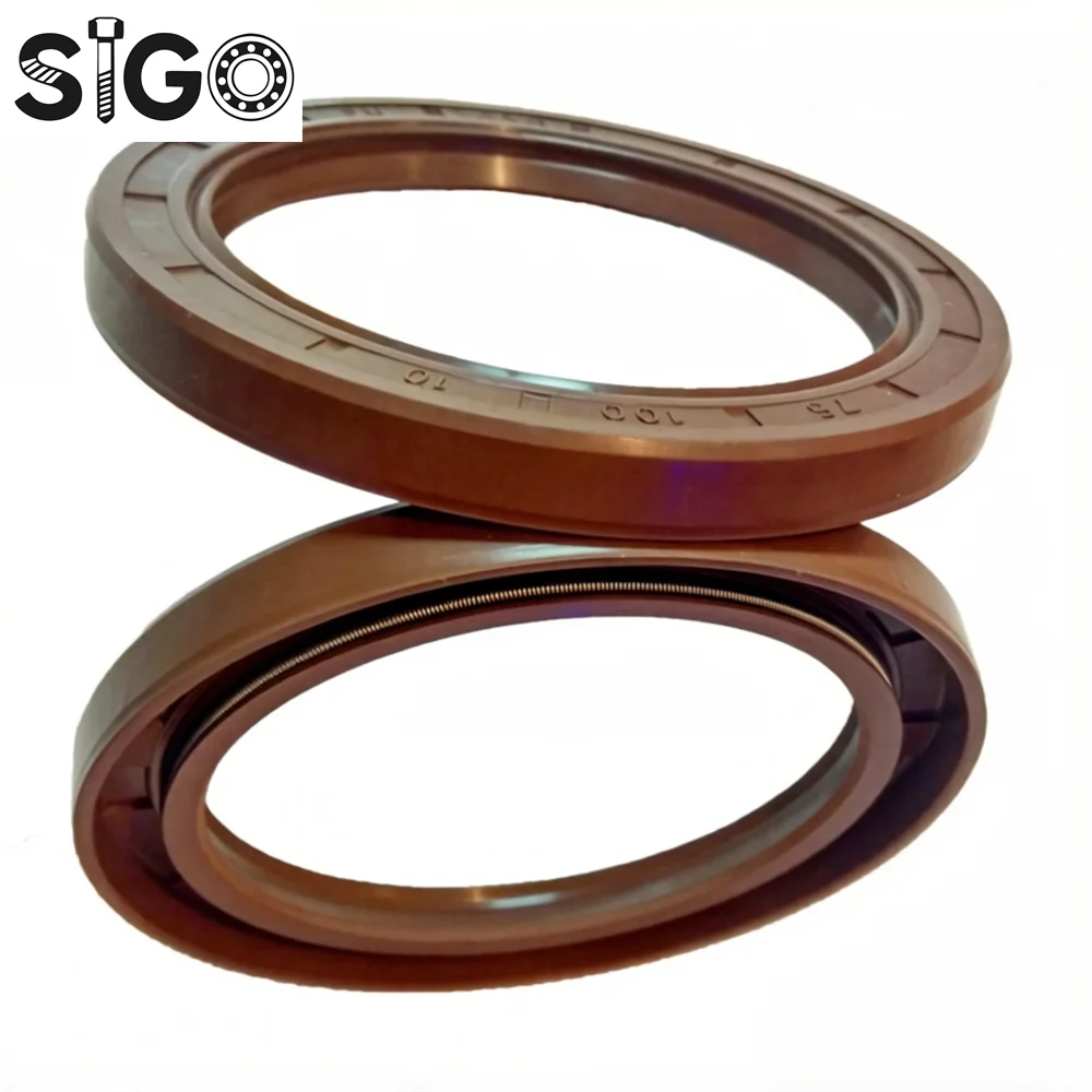 SIGO  1pc Skeleton Shaft Seal 66x90x12/68x90x10/68x120x12/69x86x8mm Fluorine Oil Seal Simmer Ring FKM Radial Sealing Gasket