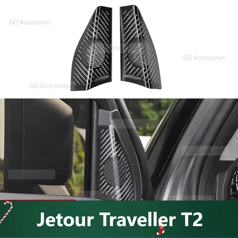 

For Car A-pillar Horn Cover Fit for Jetour Traveller T2 2023 2024 Jetour T2 Modification Door Horn Cover Anti-scratch