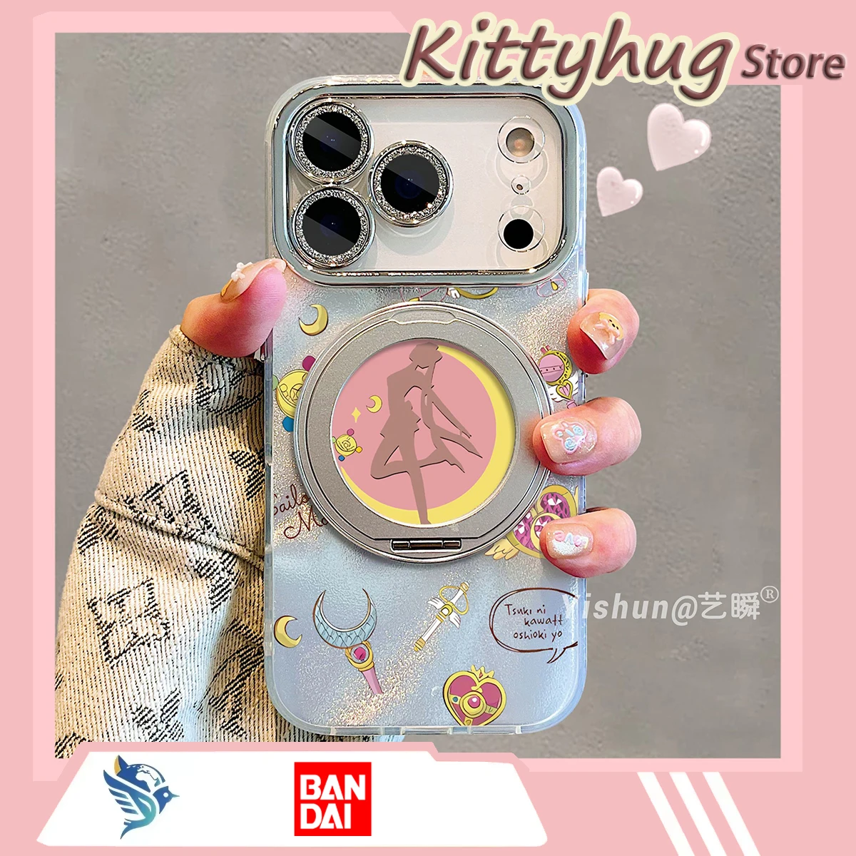 �y�Z�[�����z�Z�[���[���[���ϐg�s���N�g�ѓd�b�P�[�X�@�K�[���b�V���Ȗ��́@Apple iPhone17promax/16Pro/15�Ή��X�}�z�ی�P�[�X