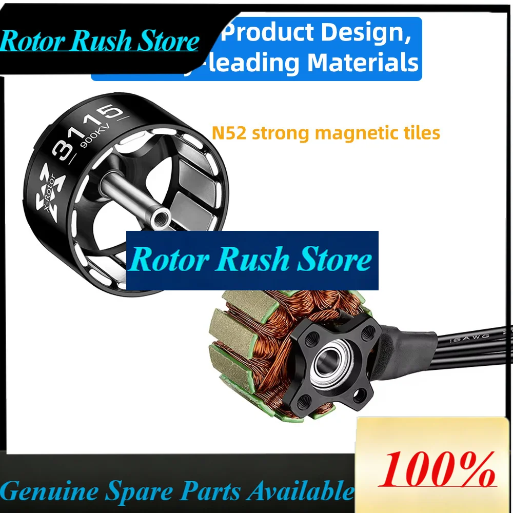 RoRusHigh Efficiency XRotor 3110/3115 Drone Brushless Motor Low KV Large Thrust For Cinematic Long Range Aircraft