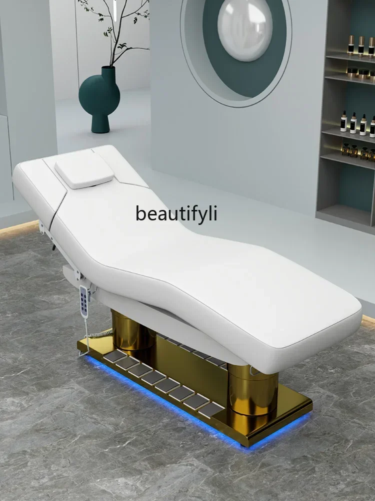 Electric beauty bed Special tattoo embroidery medical beauty body massage lifting electric bed for beauty salons