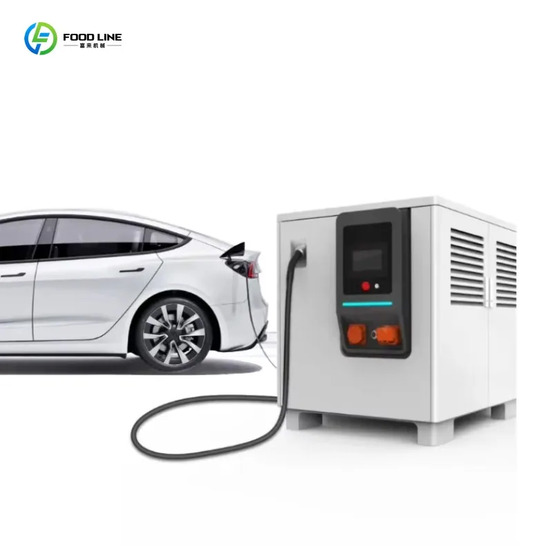 Customized New Mobile EV Charging Device 60kW Fast Charging Station 65kWh External Battery 220V IP54 Waterproof Dustproof