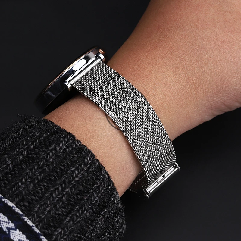 Для Casio Moon фаза квадратный ремешок для часов из нержавеющей стали MTP-M300 M305 MTP-1375 1374 Миланская сетка мужской 20 мм 22 мм женский браслет