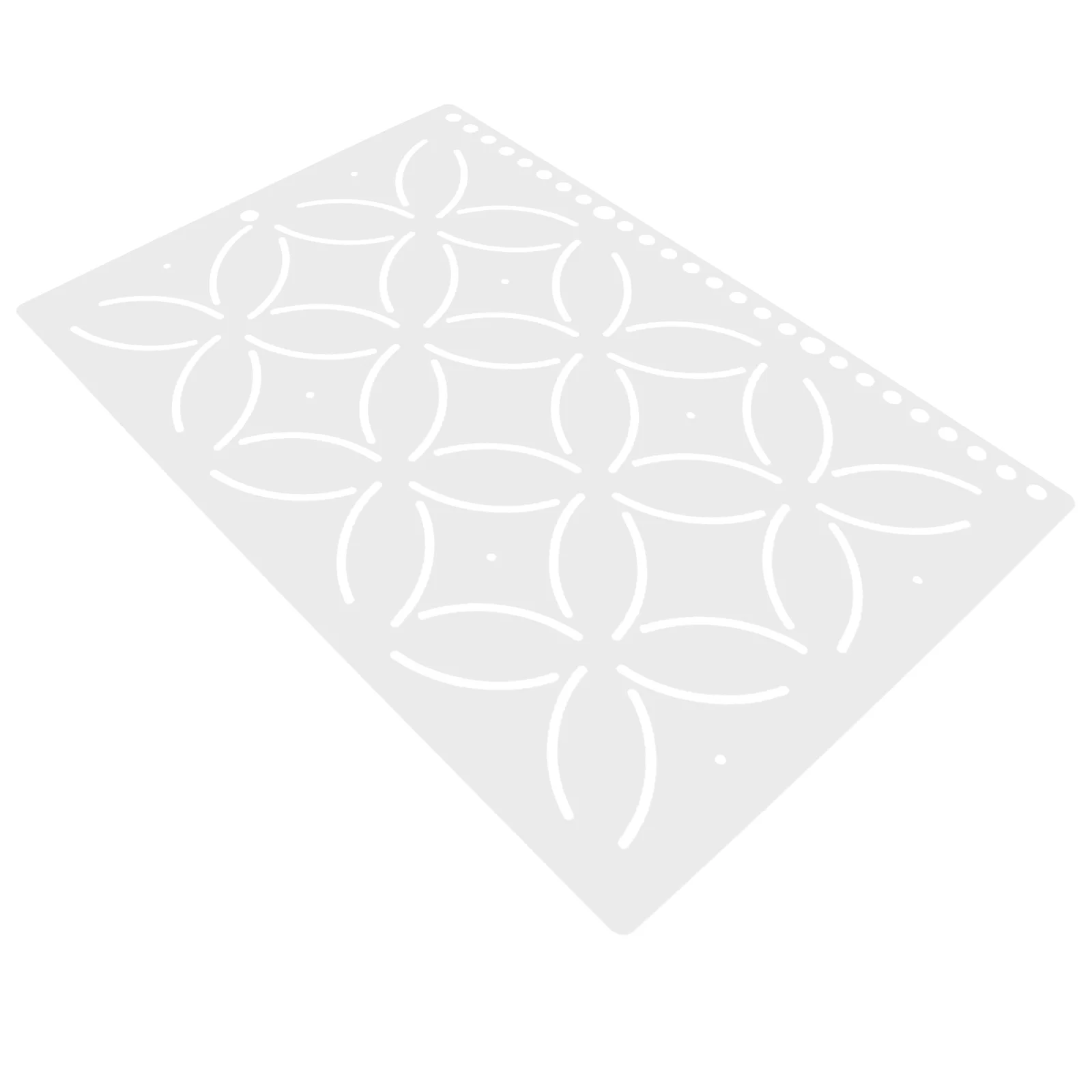 

1pc Diy Transparent Sewing Cutting Ruler For Clothing Patchwork Drawing Painting Template Plastic Quilting Ruler Tailor Craft