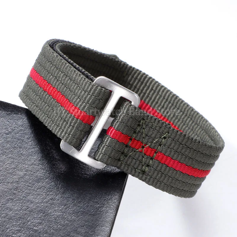 النايلون حزام ساعة اليد ل Seiko ل رولكس 20 مللي متر 22 مللي متر المعصم الفرقة ل تيودور العسكرية الرياضة سوار الرجال النساء استبدال حزام ساعة اليد