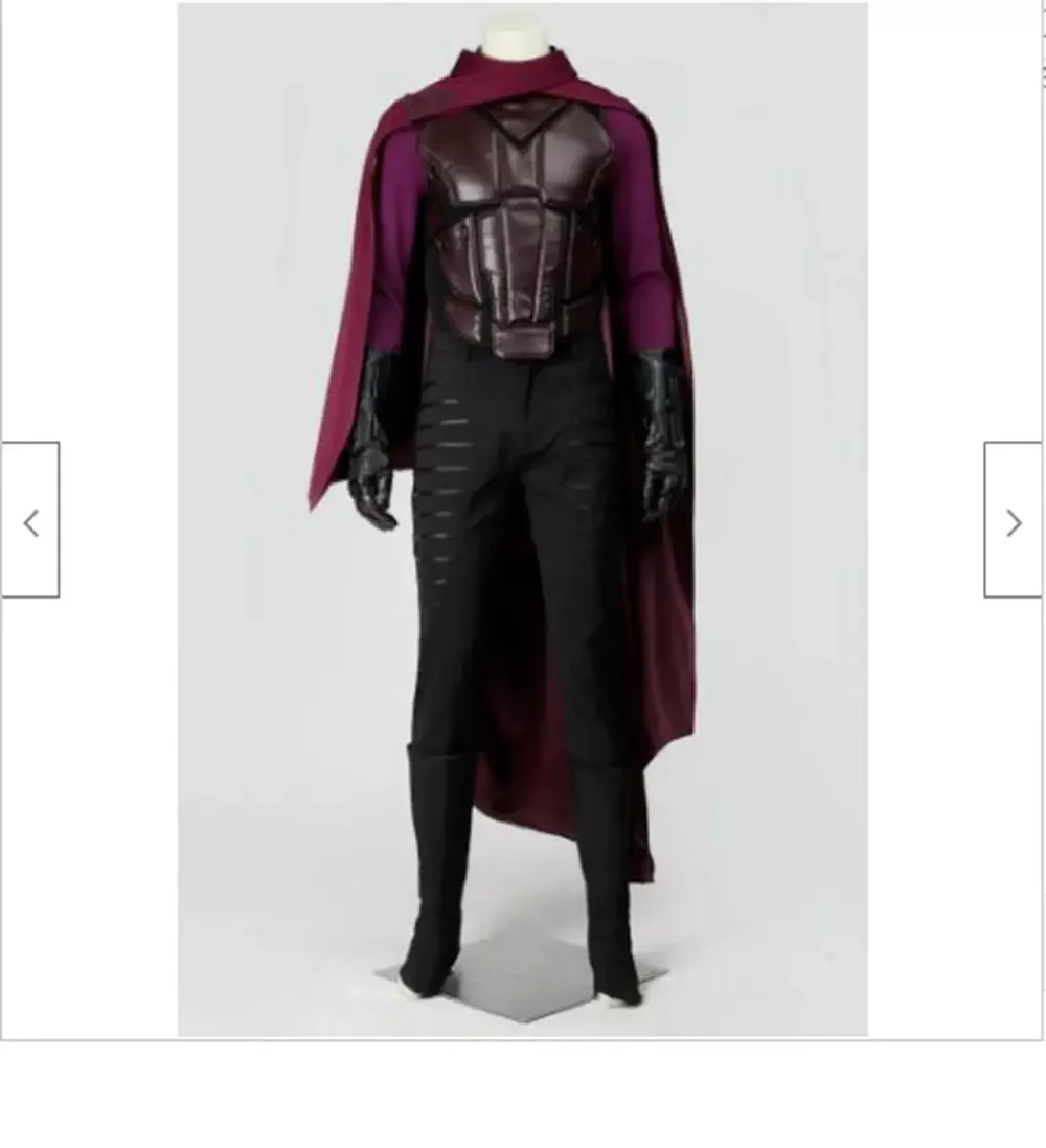 X-Men: Days of Future Past Costume Magneto Erik Lensherr Costume Halloween Suit