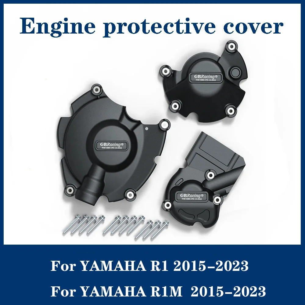 

For Yamaha R1 R1M 2015-2023 Motorcycles Engine Cover Protection Case for Case GB Racing