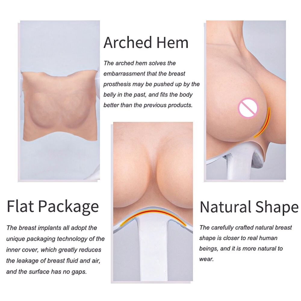كروسدرسر أشكال الثدي وهمية الثدي المواد سيليكون وهمية الصدر الملابس الداخلية لسحب الملكة المتحولين جنسيا شيميل تأثيري الجنس لعب #4
