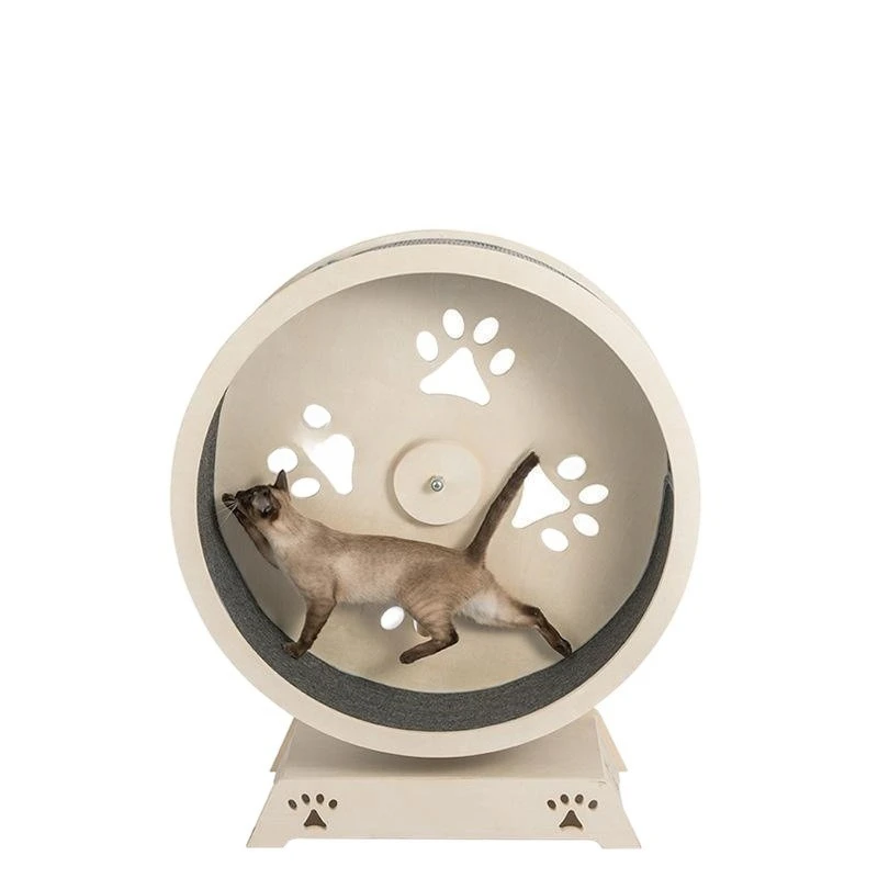 

Cat Treadmill Running Wheel Roller Silent Climbing Rack Toy Pet Home Sports Cat Roller