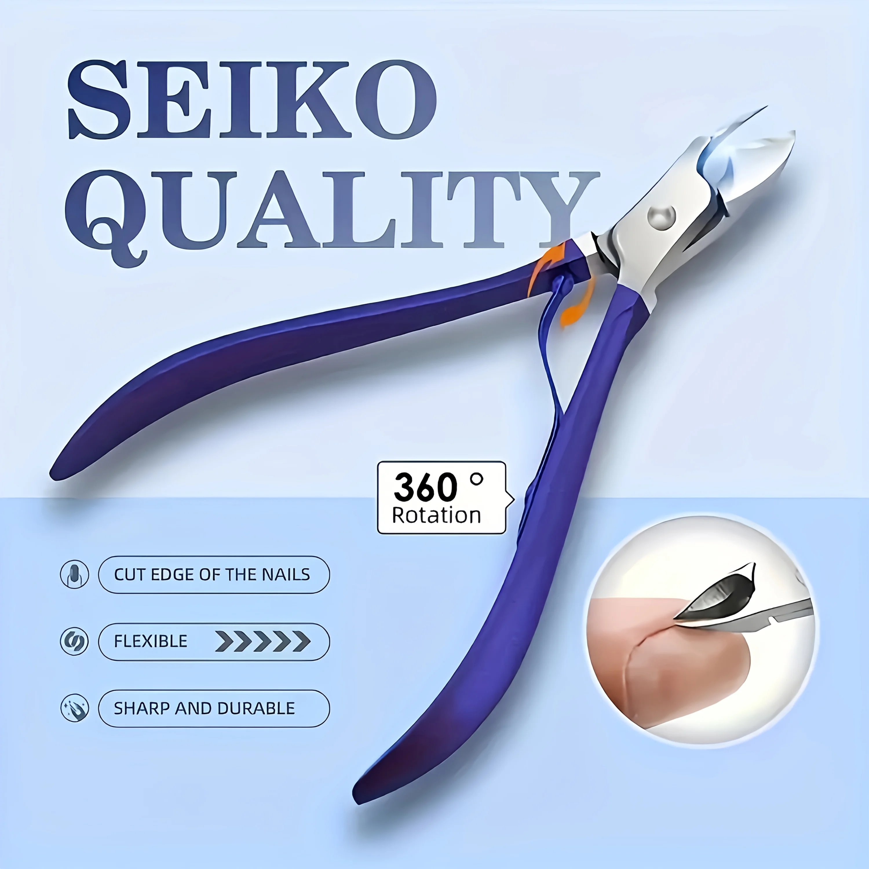 Profesjonalny luksusowy zestaw do manicure i pedicure, 30 elementów, ze stali nierdzewnej, wytrzymały zestaw narzędzi do paznokci, prezent na Boże Narodzenie.