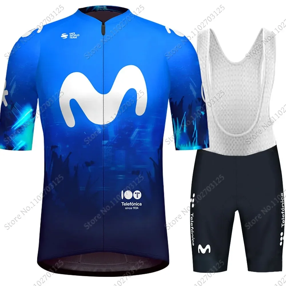 M Cycling Jersey 2024 Pro team Cycling Jersey Set Short Sleeve Clothing Bike Shirt Suit Bicycle Bib Shorts MTB Maillot Ropa