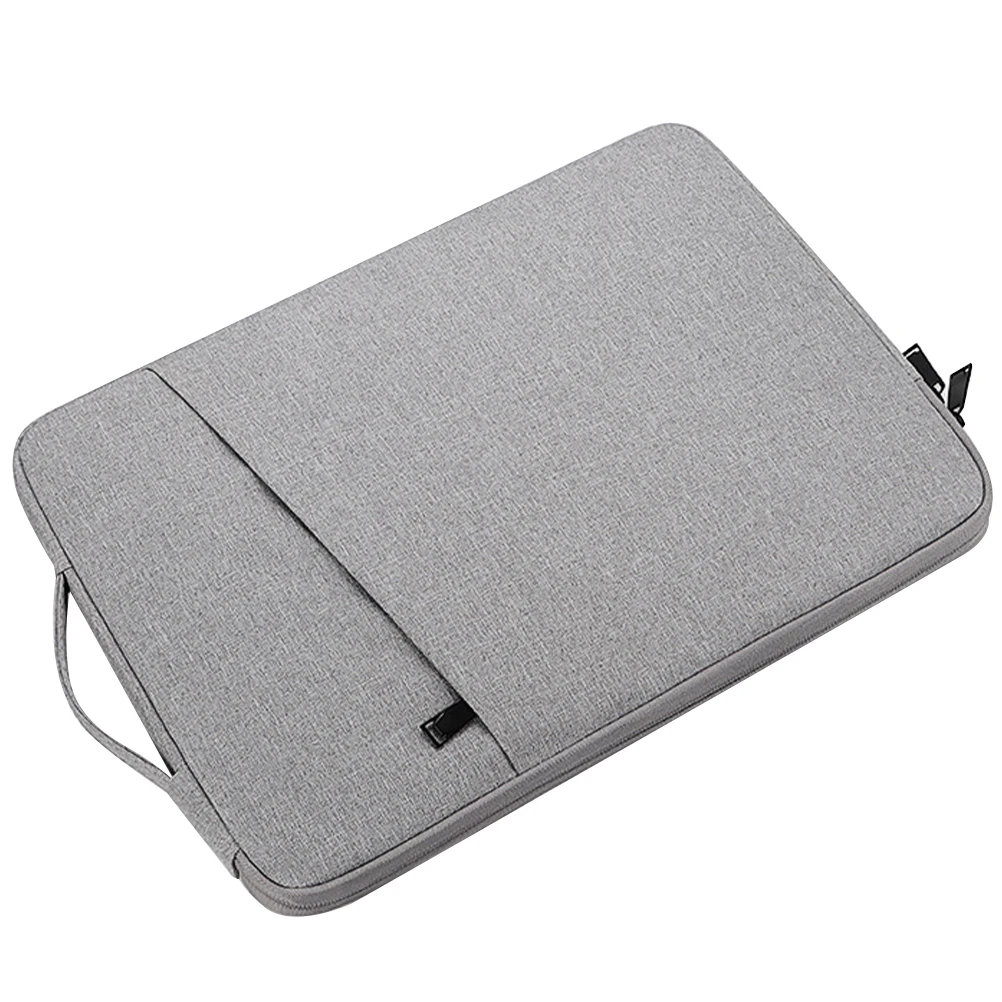 

Slim 13.3 Inch Laptop Case Bag Lightweight Protective With Extra Pockets Fleece Lined Shockproof Travel Sleeve For Computer