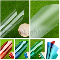 300x200mm Flexible PVC Plastic Sheet Thin 0.3 0.5mm with Film 5 Color Transparent Building Model DIY Handmade Matte Material