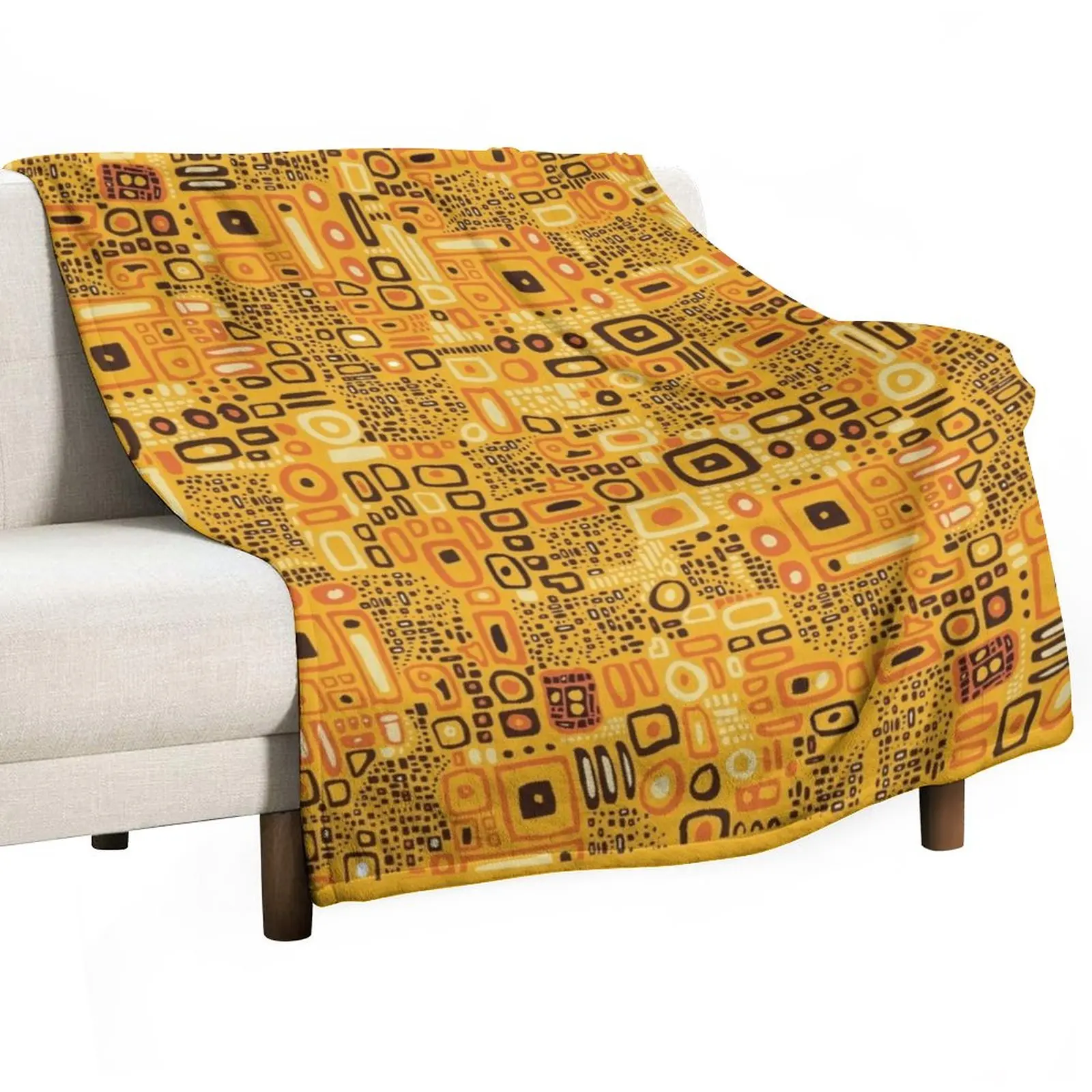 

Klimt Pattern Throw Blanket Thermal Blankets For Travel Beach Blanket Plaid on the sofa Blanket Luxury