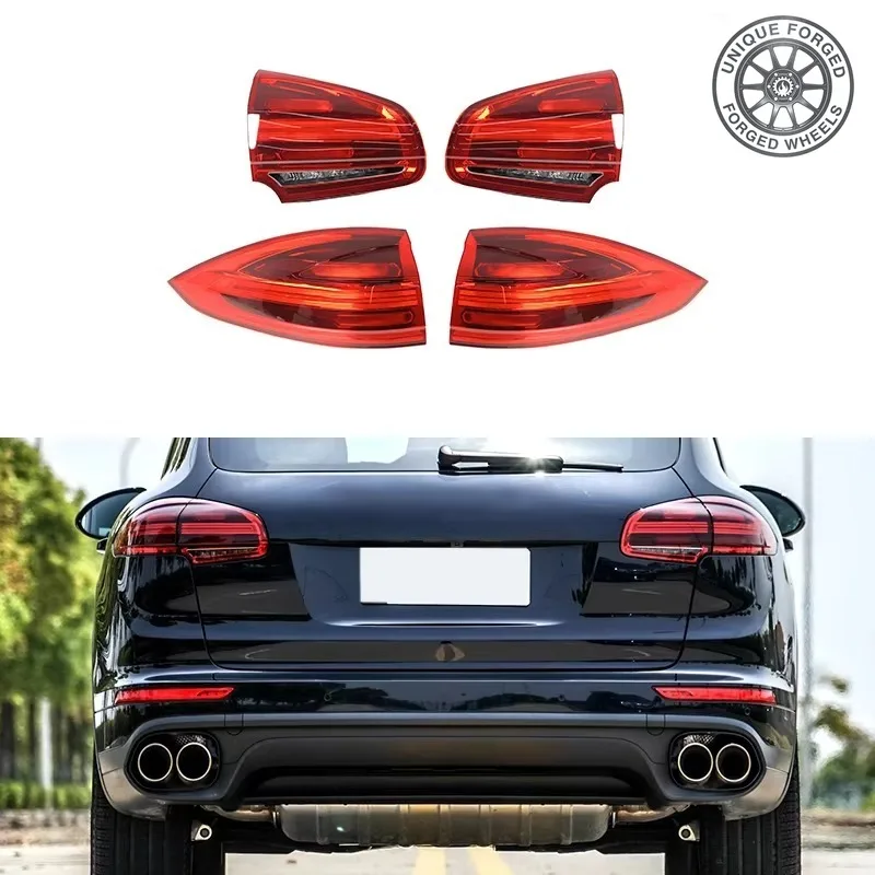 26 Style 2015-2017 958 After Car Modification And Upgrade The Bumper Tailgate LED Taillights Brake And Turn Signals For Cayenne