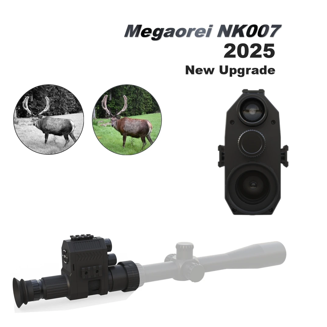 

Megaorei NK007 2025 Premium 1080P Telescope - Laser IR Night Vision for Hunting and Surveillance