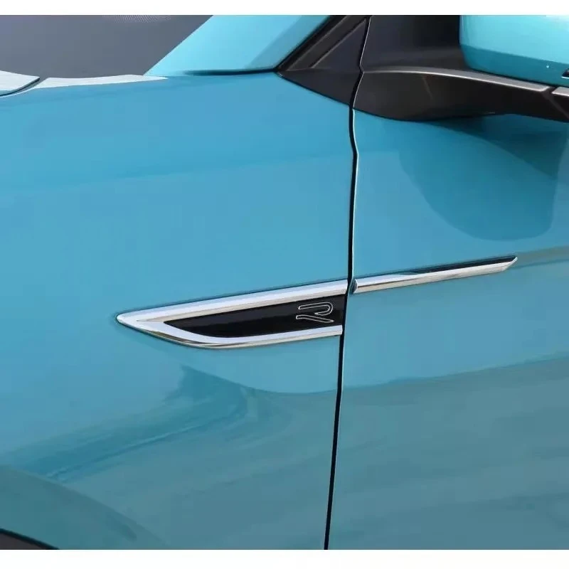 Suitable for Volkswagen T-Cross Tukai side door fencers to be modified to decorate the shadow detection logo fencers side logo