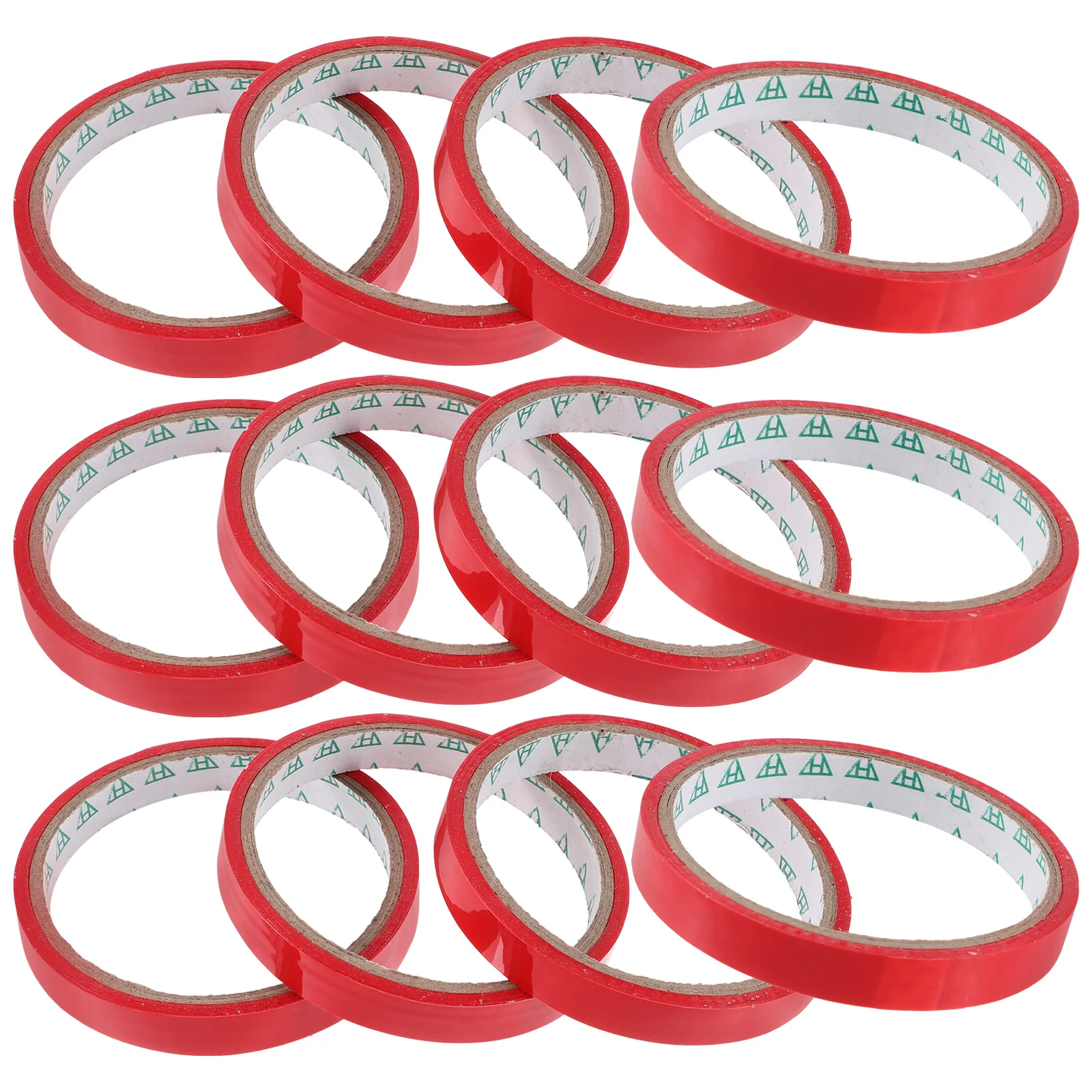 

12pcs Sealing Tape 1 2cm Blue Bopp Supermarket Packing Strong Adhesion Vegetable Bag Wear Resistant Packaging Ties